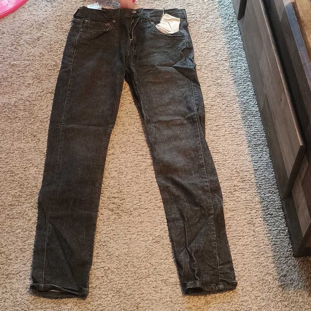 Men's Slim Fit Black Jeans